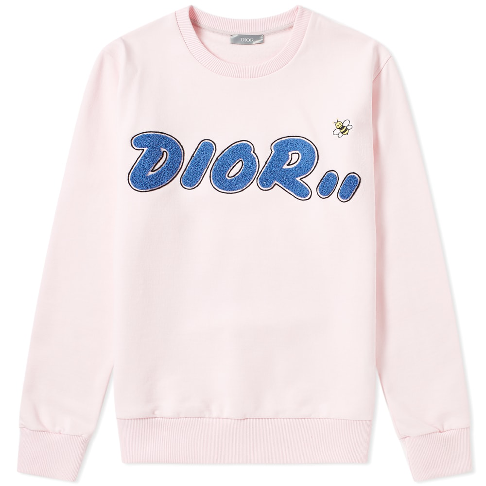 dior t shirt pink writing