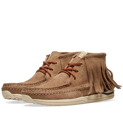 Visvim Voyageur Moc Shaman Folk In Neutrals