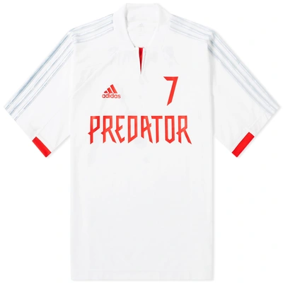 Adidas Consortium Predator Beckham Jersey In White