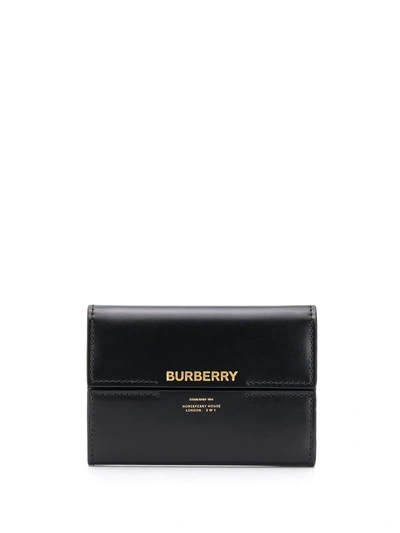 Burberry Horseferry Print Wallet - Black