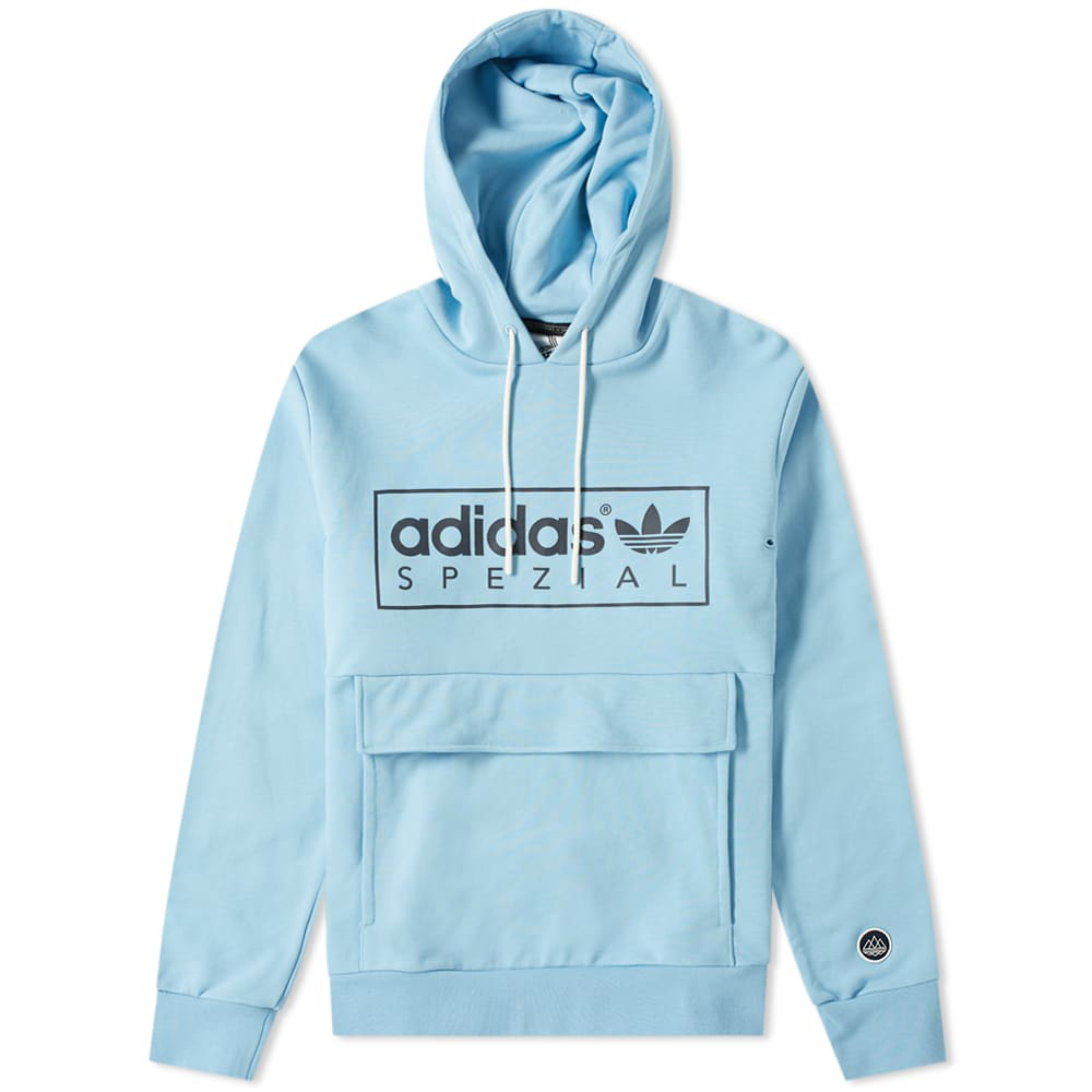 Adidas Spezial Adidas Spzl Banktop Popover Hoody In Blue | ModeSens