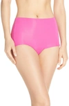 Wacoal Beyond Naked High Waist Briefs In Rose Violet