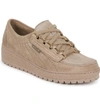 Mephisto Lady Low Top Sneaker In Light Taupe Suede