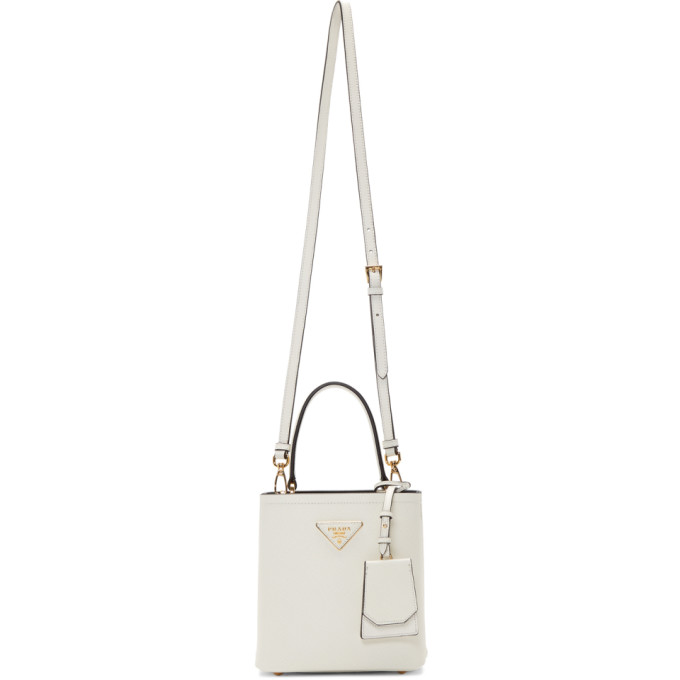 prada white small bag