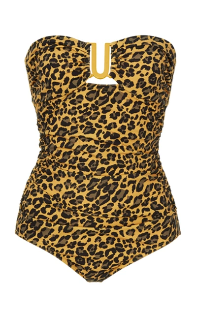 Zimmermann Separates Cheetah-print One-piece Swimsuit In Animal