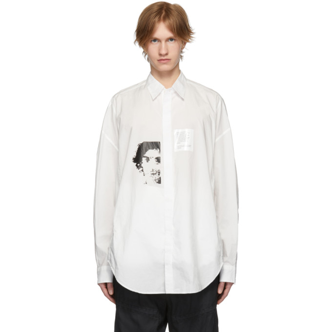 Julius White Graphic Shirt | ModeSens