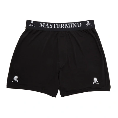 Mastermind Japan Mastermind World Two-pack Black Silk Boxer Briefs