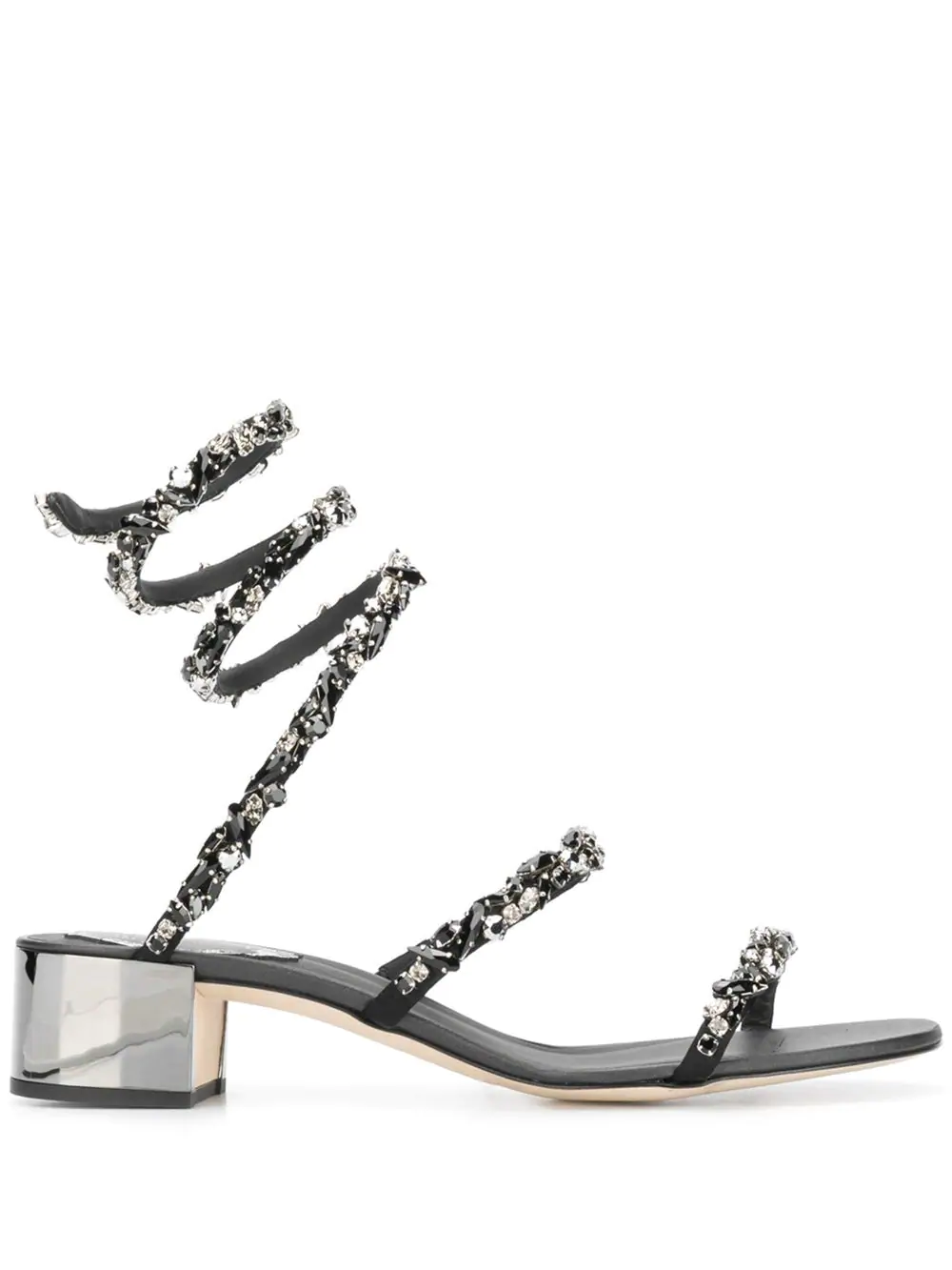 rene caovilla cleo black