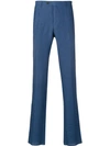 Corneliani Straight Leg Trousers In Blue