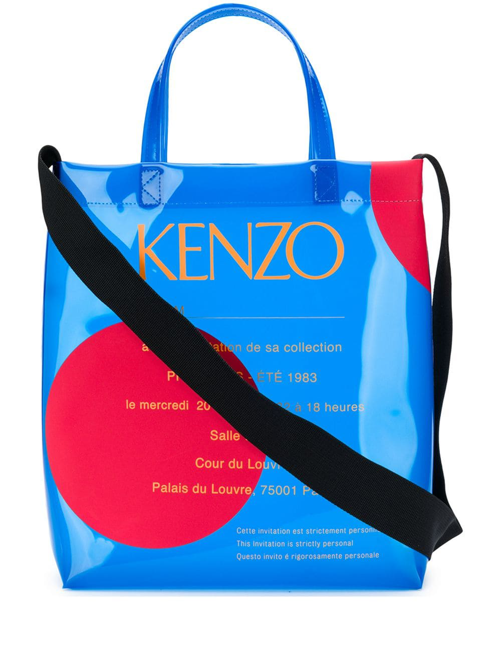 kenzo invitation tote bag