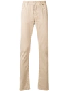 Loro Piana Straight-leg Trousers In Neutrals