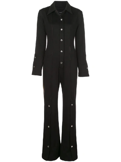 Ellery Studded Side Stripe Jumpsuit In Black