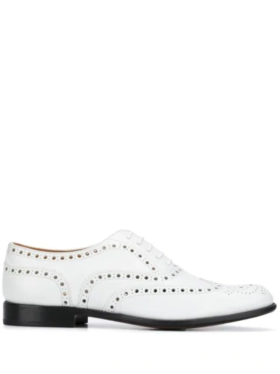 Church's Burwood Leather Brogues In White