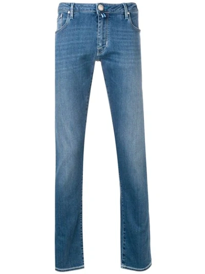 Jacob Cohen Slim Fit Jeans In Blue