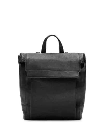 Vince Camuto Min Leather Backpack In Black