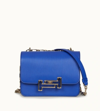 Tod's Crossbody In Leather In Blue