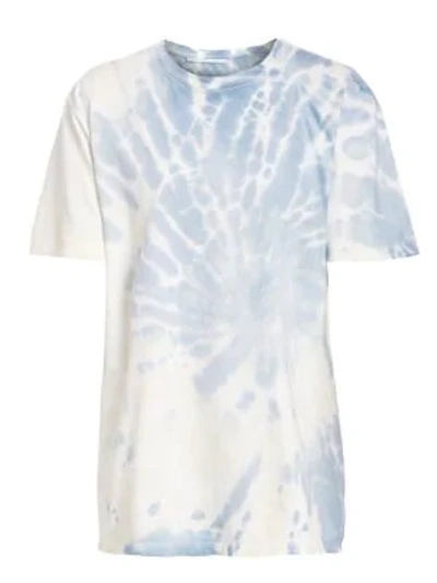 Stella Mccartney Spiral Tie-dye T-shirt In Indigo Blue