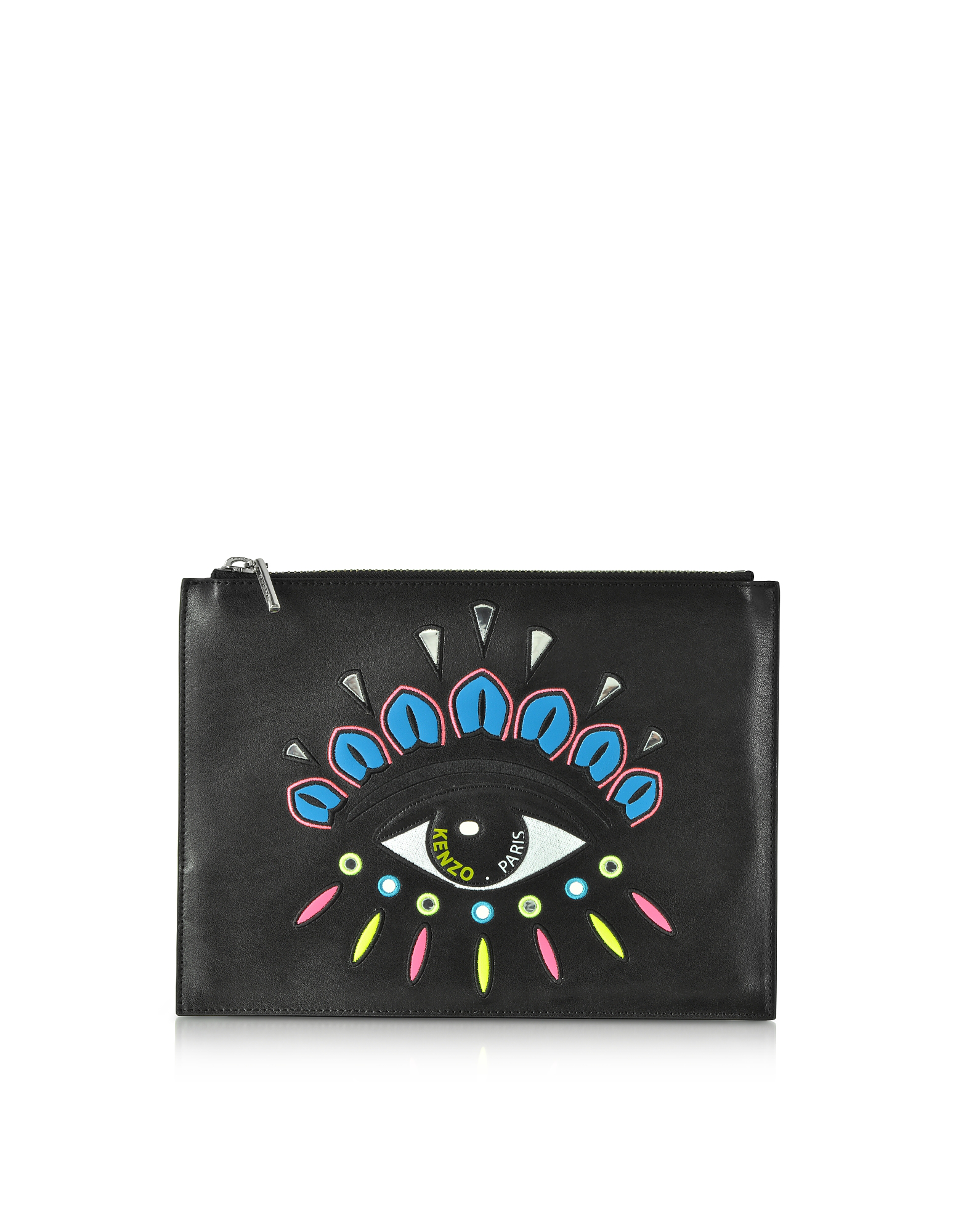 kenzo eye clutch