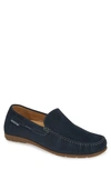 Mephisto 'algoras' Slip-on In Navy Suede