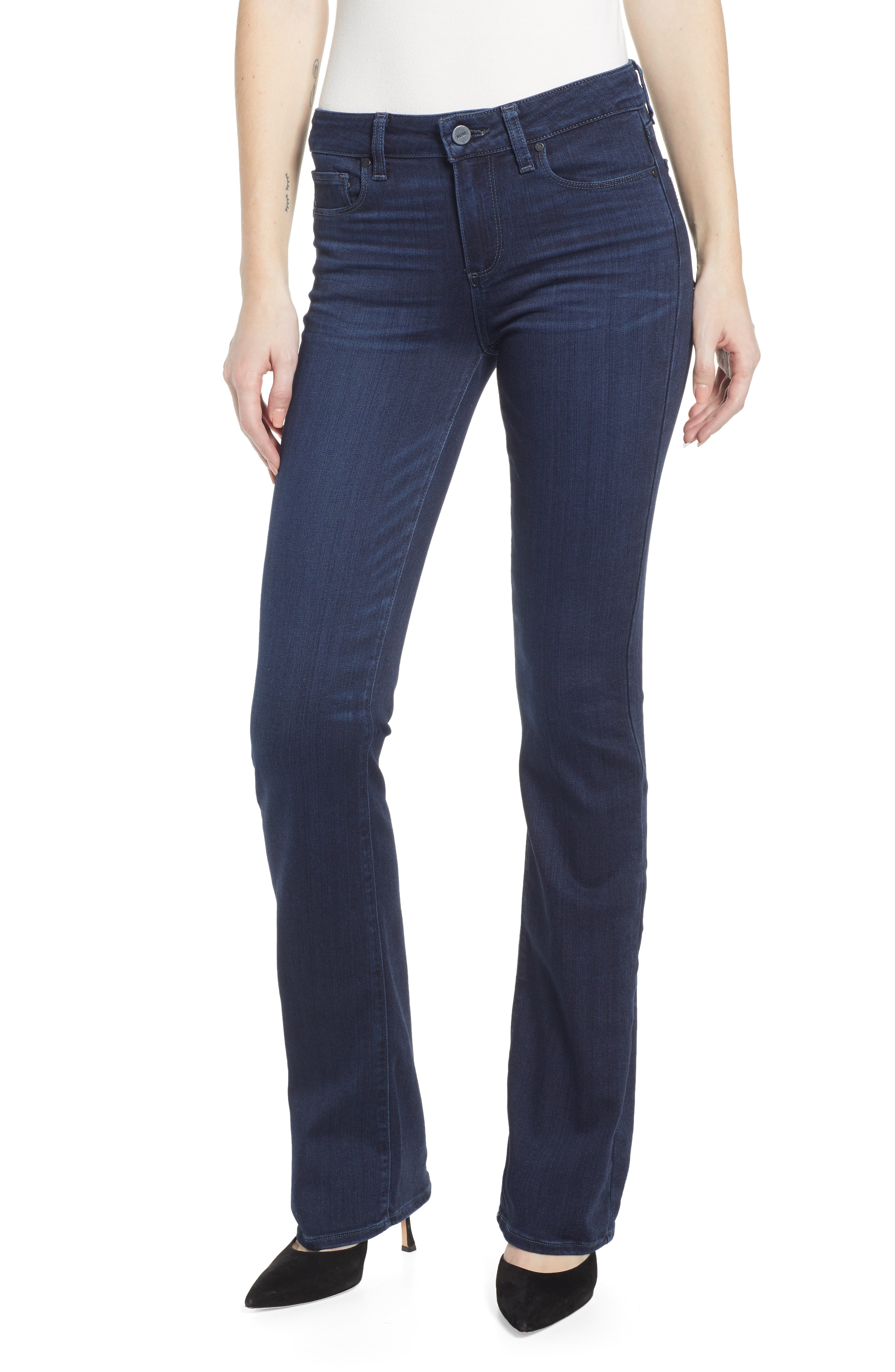 paige transcend manhattan bootcut jeans