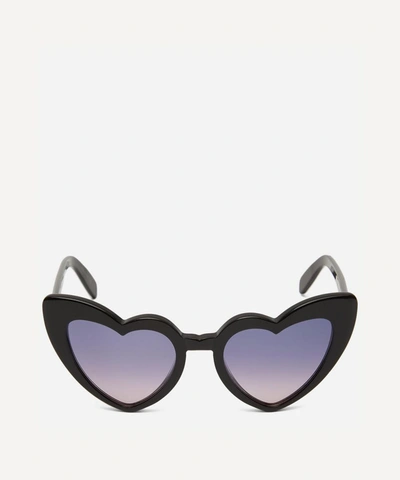 Saint Laurent Lou Lou Leo Sunglasses In Black