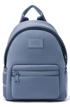 Dagne Dover Small Dakota Neoprene Backpack In Ash Blue