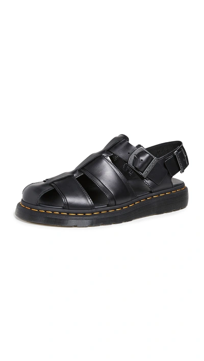 Dr. Martens Kassion Sandals In Black ModeSens