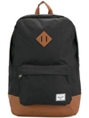 Herschel Supply Co Heritage Colour-block Backpack In Black