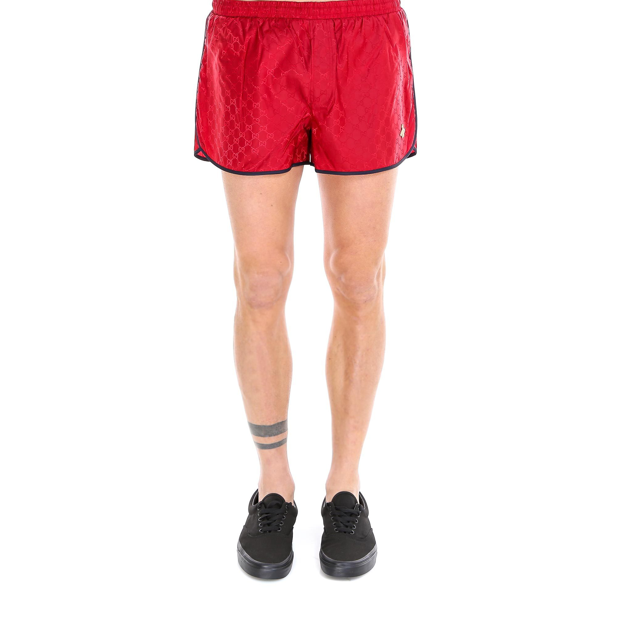 gucci swim shorts bee