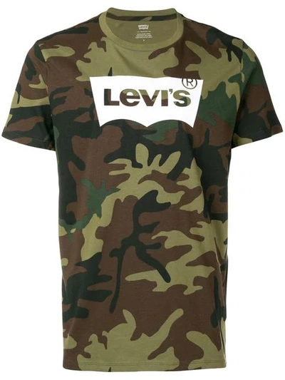 Levi's Classic Logo T In Green