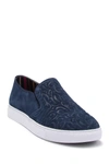 Robert Graham Cormac Slip-on Sneaker In Navy