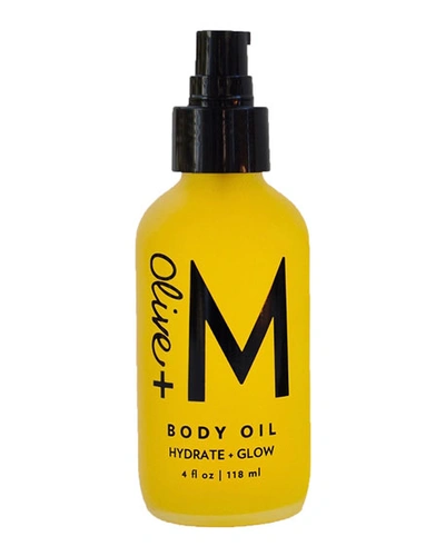 Olive + M Body Oil, 4 Oz./ 118 ml
