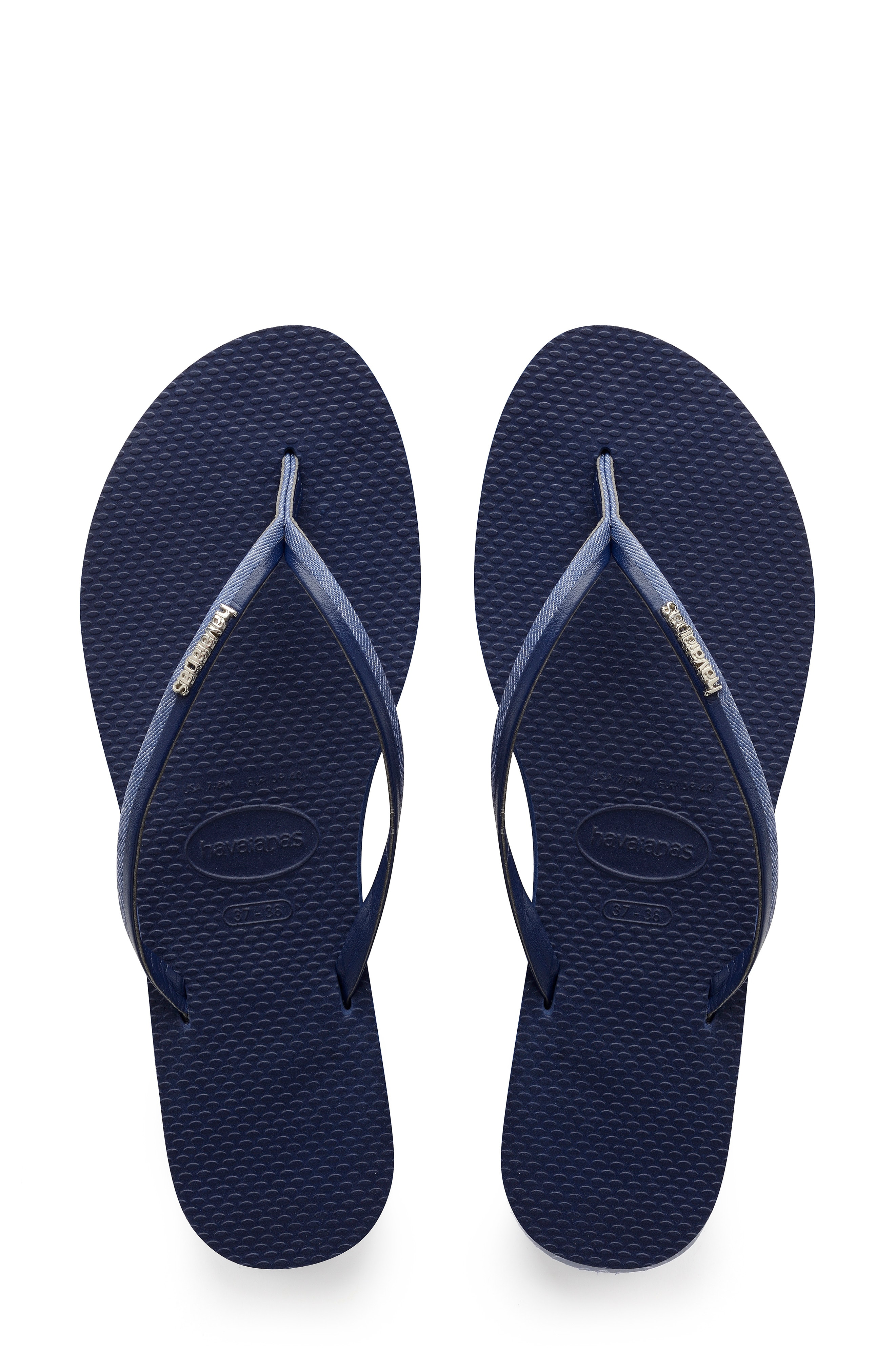 navy slim havaianas women's