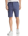 The Men's Store At Bloomingdale's Twill Regular Fit Shorts - 100% Exclusive In Washed Blue