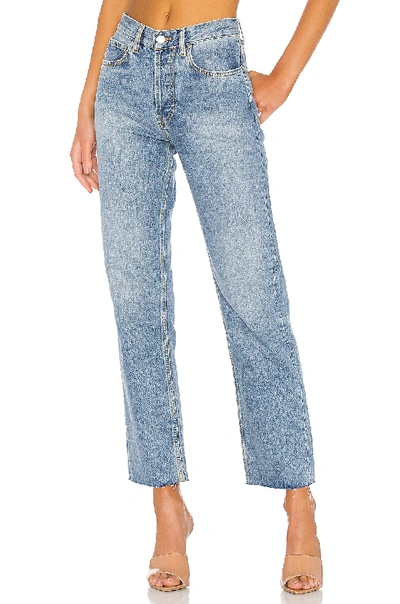 Anine Bing Jackie Rodeo High Rise Jeans In Blue