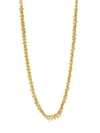Gurhan Bouclé 24k Yellow Gold Triple Chain Necklace