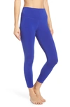 Alo Yoga Airbrush 7/8 High Waist Leggings In Sapphire