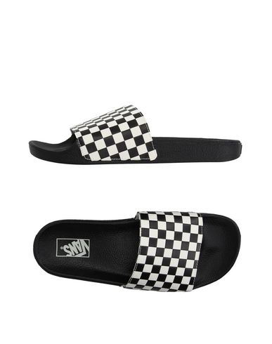black vans sandals