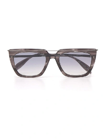 Alexander Mcqueen Eyewear Square Sunglasses In Grey