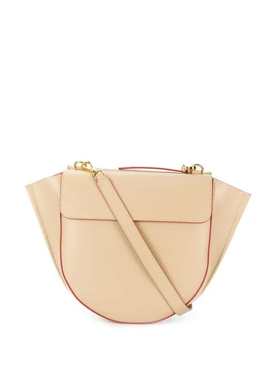 Wandler Hortensia Cross Body Bag In Neutrals