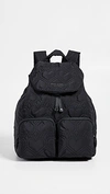 Kate Spade Large Jayne Quilted Nylon Backpack In Black