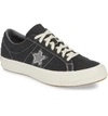 Converse One Star Low Top Sneaker In Black/ Mason/ Egret