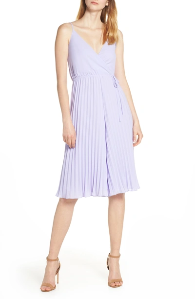 Ali & Jay Be Mine Chiffon Jumpsuit In Lavender