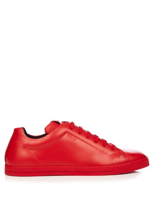 fendi sneakers red