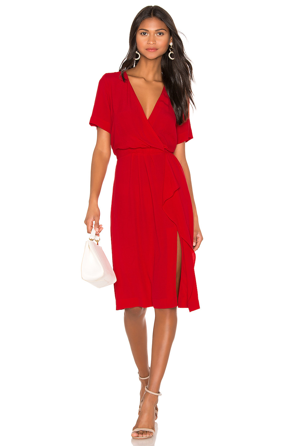 Yumi Kim Mimosa Dress In Red. In Scarlet | ModeSens