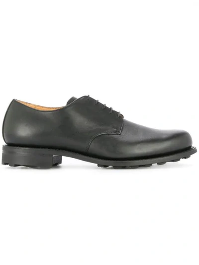 Attachment Classic Derby Shoes In Black