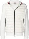 Moncler Padded Hoodie In White