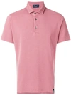 Drumohr Basic Polo Shirt In Pink
