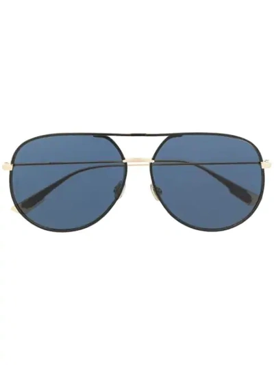 Dior By Pilot-frame Sunglasses In Gold
