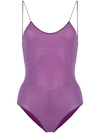 Oseree Glittered Swimsuit In Sm002 Lilla